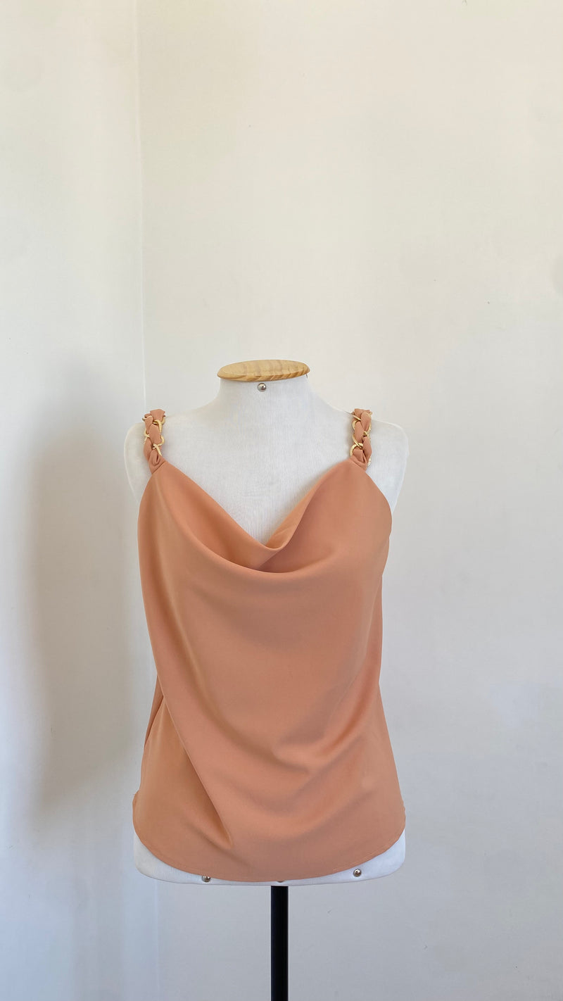 Blusa Social Decote