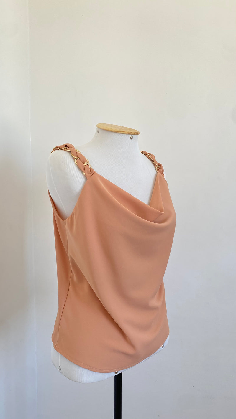 Blusa Social Decote