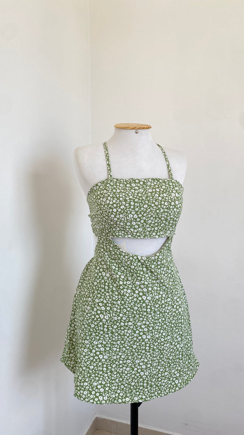 Vestido Camponesa Florido