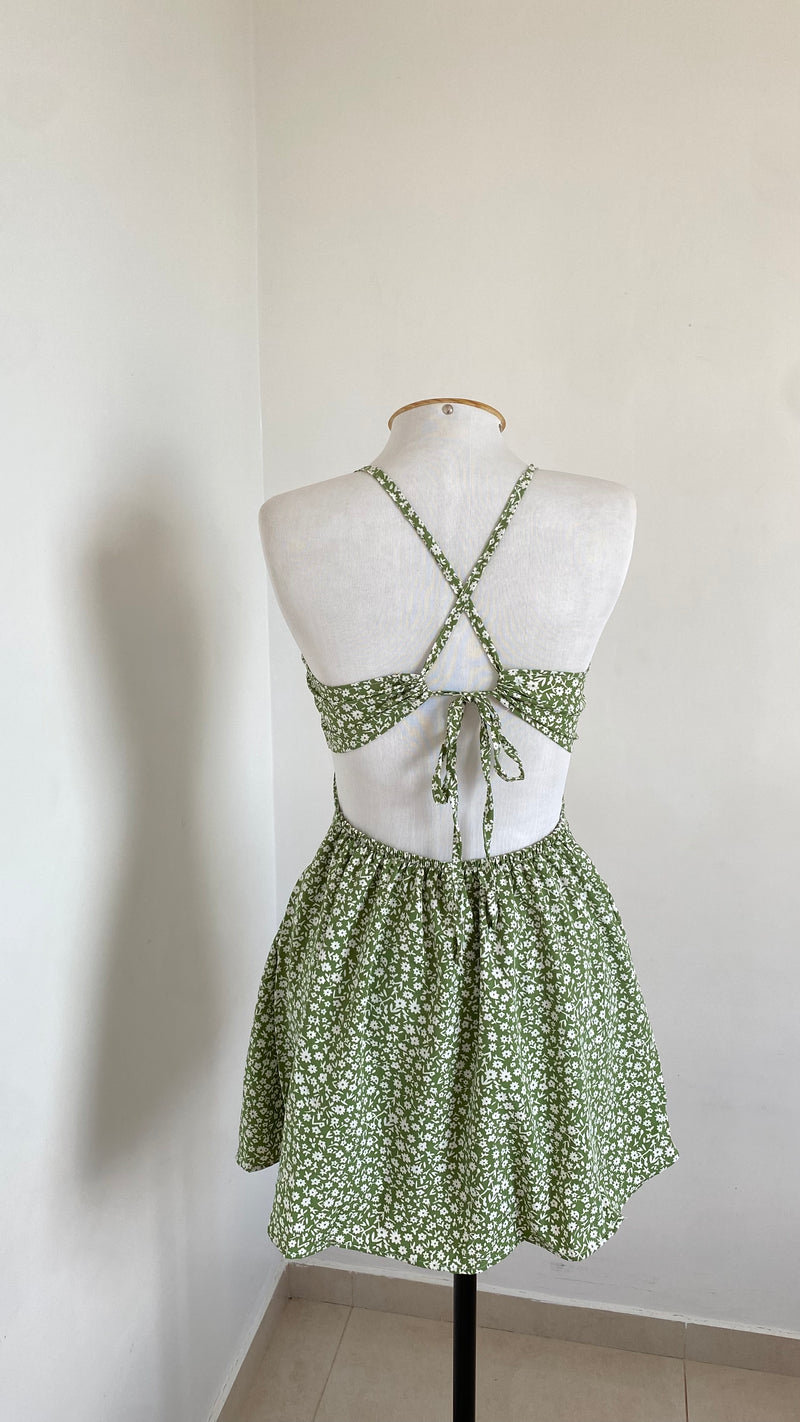 Vestido Camponesa Florido